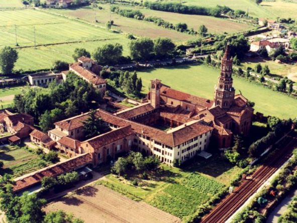 Abbazia di Chiaravalle, visione dall'alto