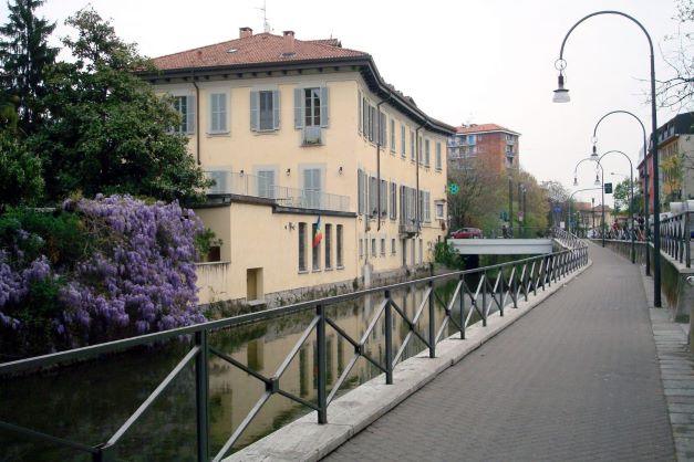 Naviglio Martesana: villa Lecchi