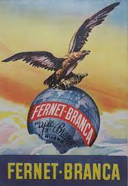 L'aquila della Fernet Branca disegnata da Metlicovitz