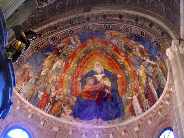 San Simpliciano, affresco