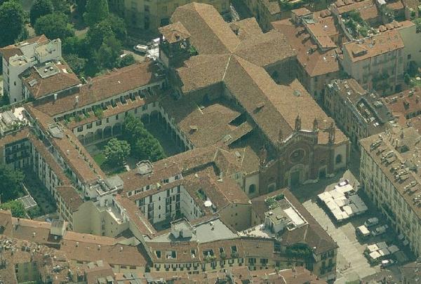 Santa Maria del Carmine, visuale dall'alto